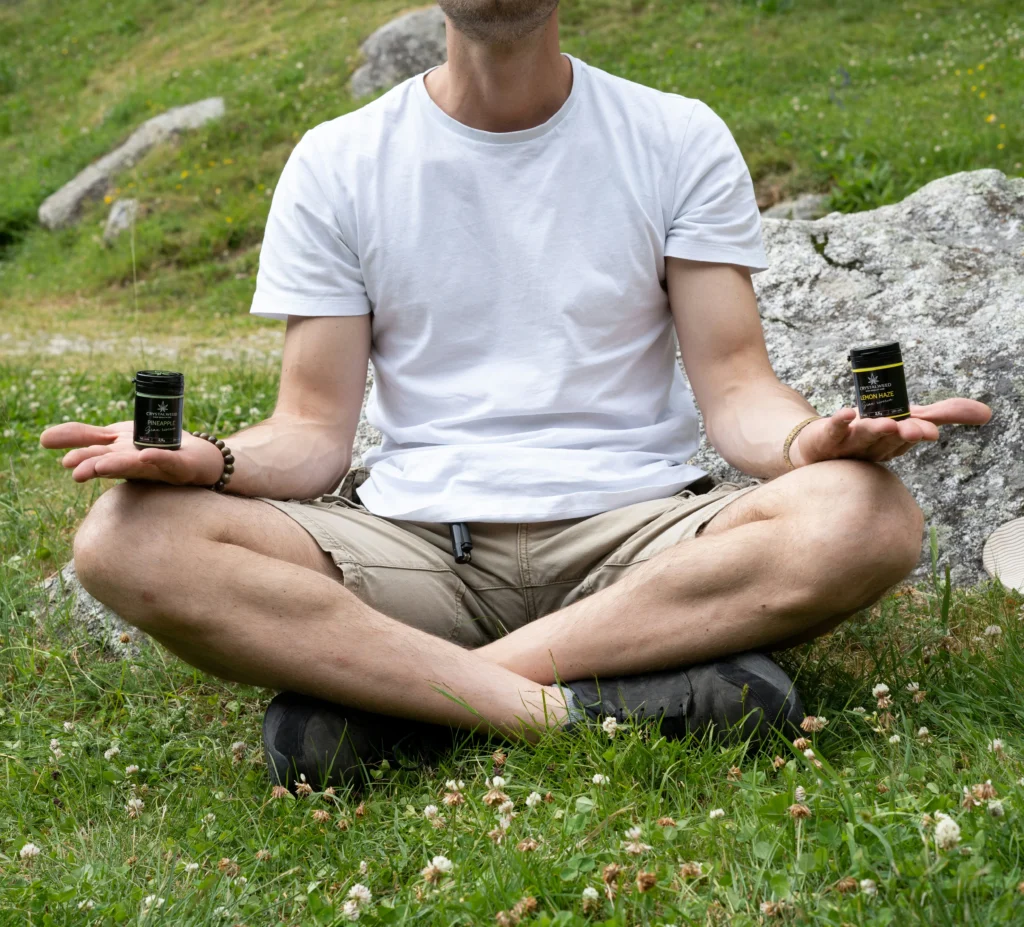 A person working with calm focus, showing the Bhagavad Gita principle of acting without attachment.