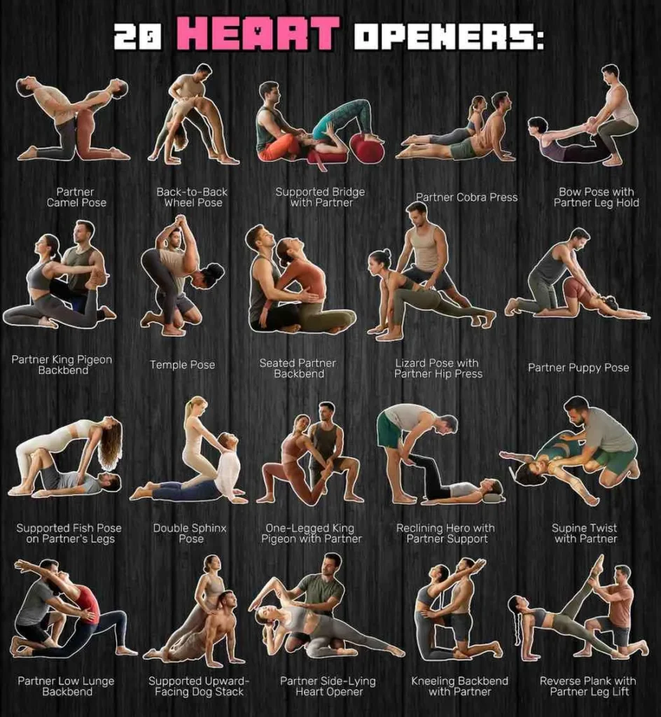 100+ Yoga Poses for 2