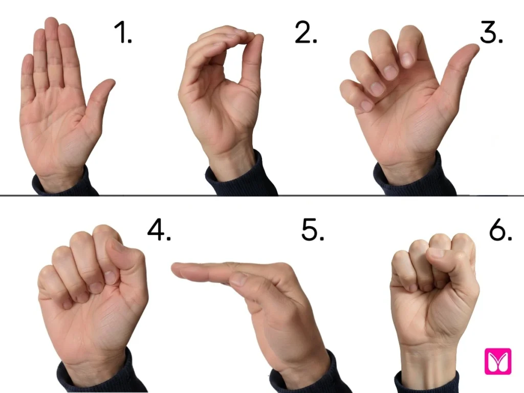 Finger tendon gliding exercises for arthritis in hands for seniors